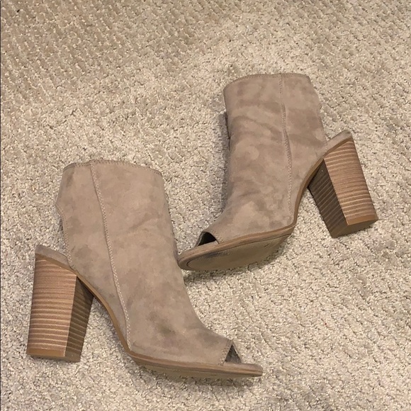 Madden Girl Open Toe Booties - Picture 1 of 4